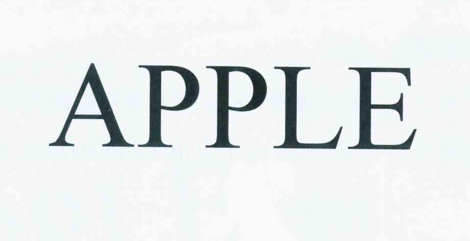 APPLE商标标样