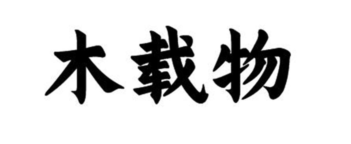 商标文字木载物商标注册号 53697239,商标申请人厦门木载物木业有限