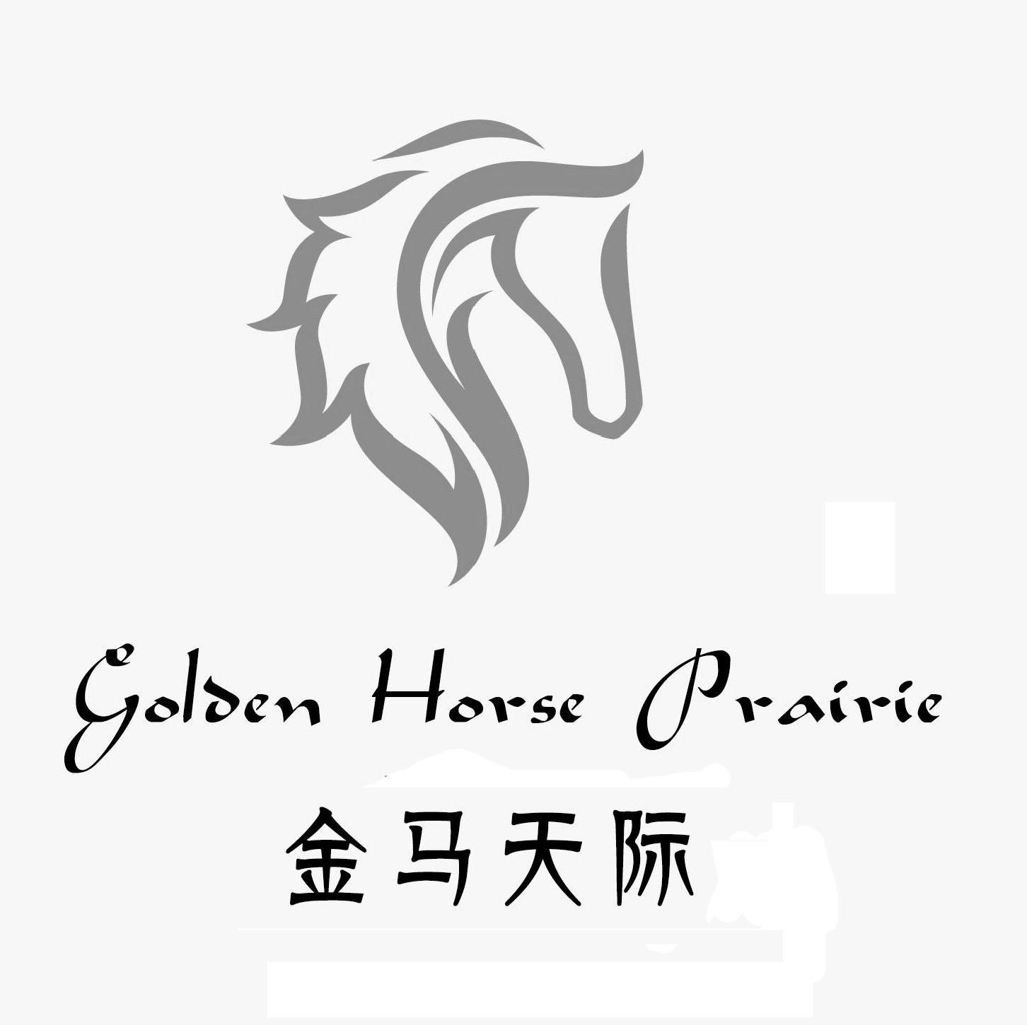 商标文字金马天际 golden horse prairie商标注册号 37976499,商标