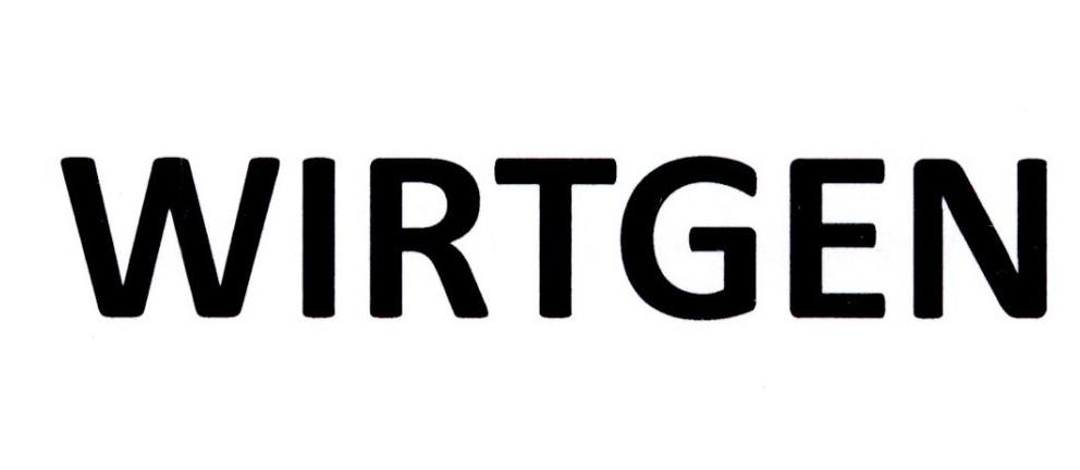 商标文字wirtgen商标注册号 21124394,商标申请人维特根集团-约翰迪尔