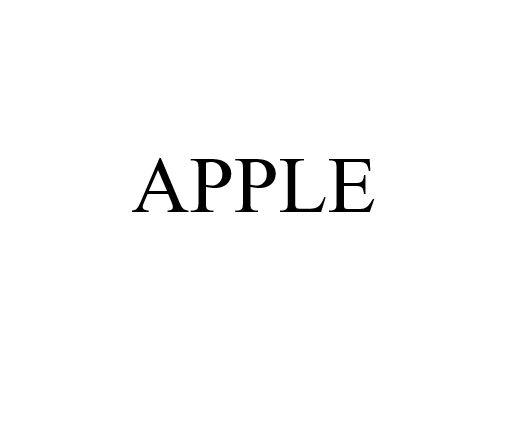 APPLE商标标样