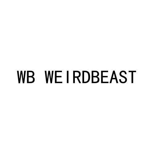 转让商标-WB WEIRDBEAST