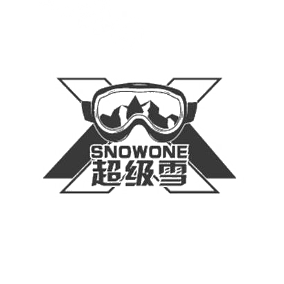 商標文字超級雪 snowone x商標註冊號 30333539,商標申請人探路者控股