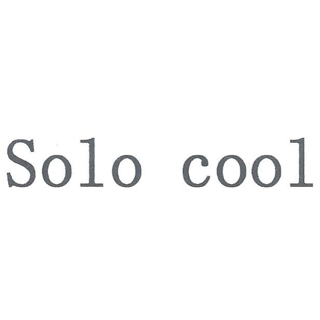 商标文字solo cool商标注册号 55727373,商标申请人绍兴市厚发纺织