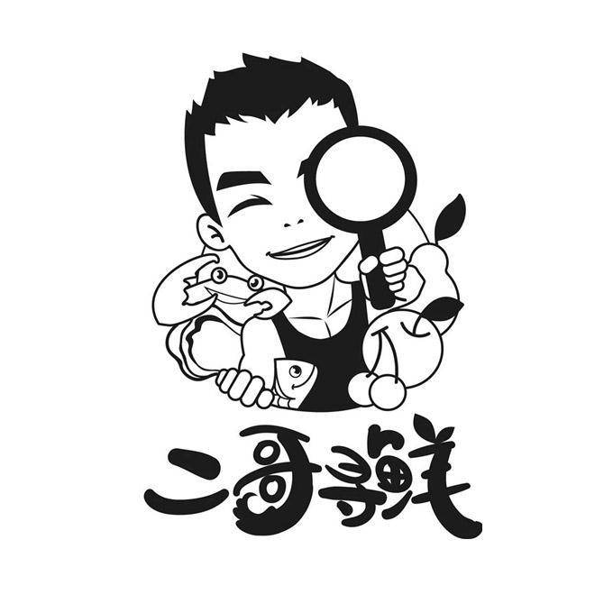 商标文字二哥寻鲜商标注册号 57885273,商标申请人王伟健的商标详情