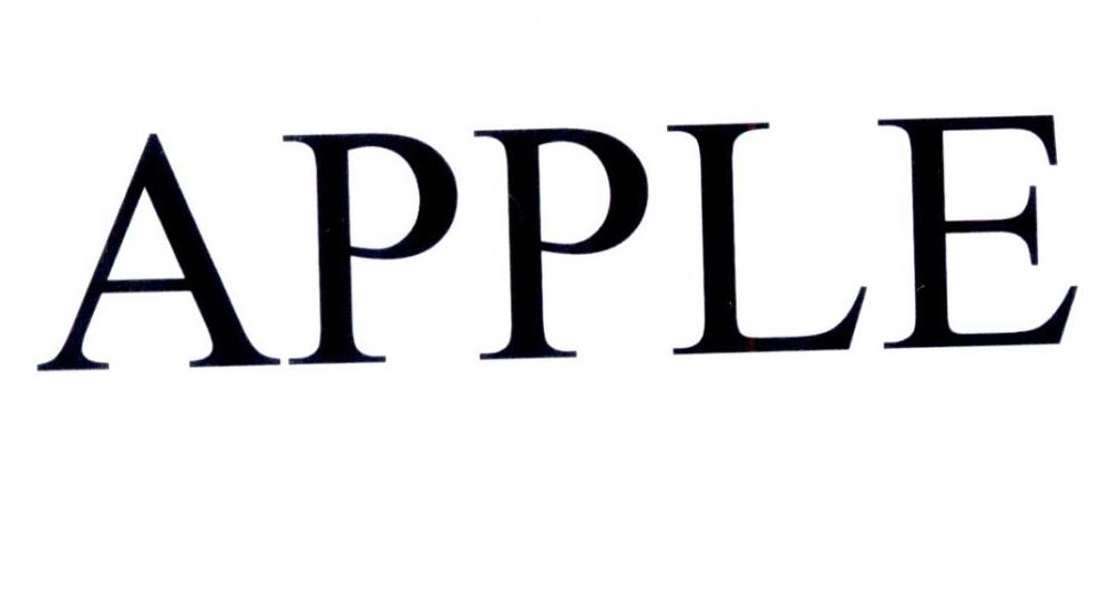 APPLE商标标样
