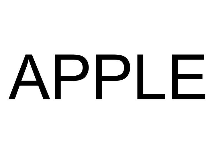 APPLE商标标样
