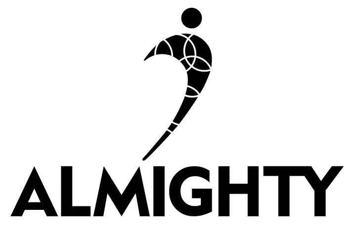 商标文字almighty商标注册号 57539731,商标申请人青岛奥迈体体育管理