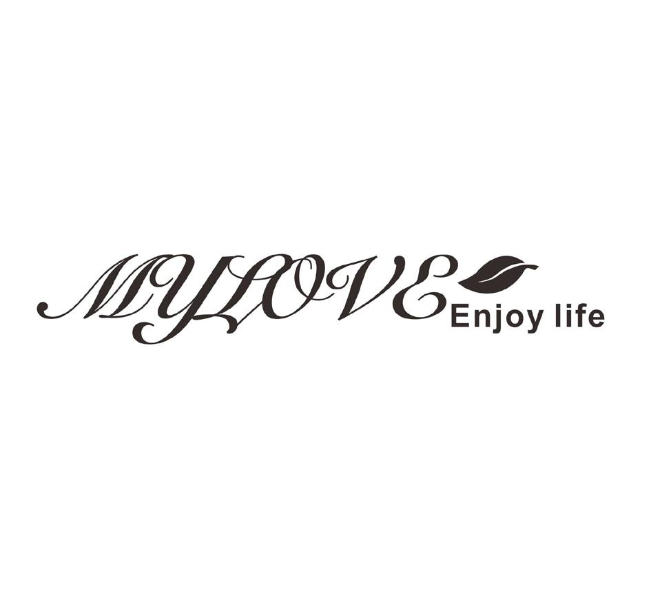 商标文字mylove enjoy life商标注册号 36553407,商标申请人浙江奔阳