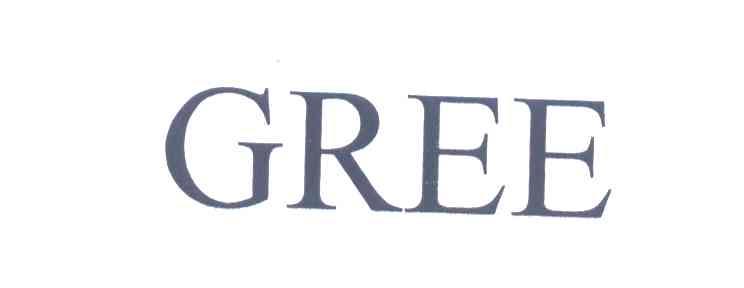 GREE商标标样