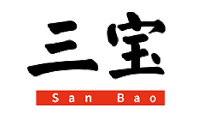 商标文字三宝商标注册号 55842155,商标申请人衍生健康医药(广东)有限