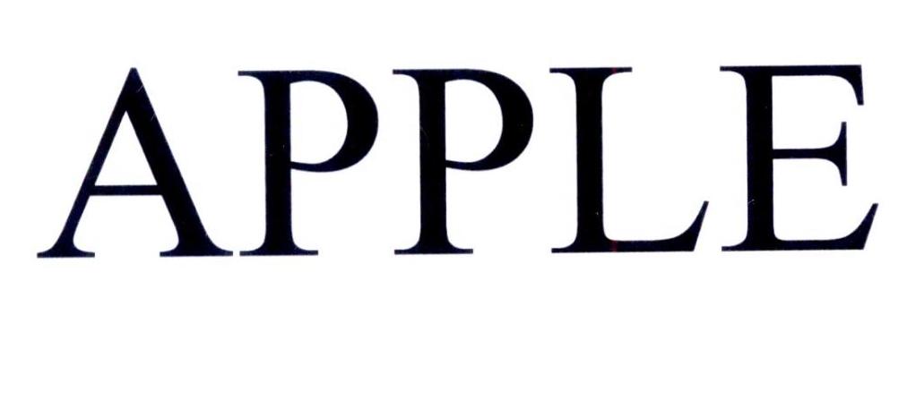 APPLE商标标样