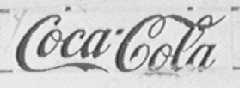 COCA-COLA商标标样