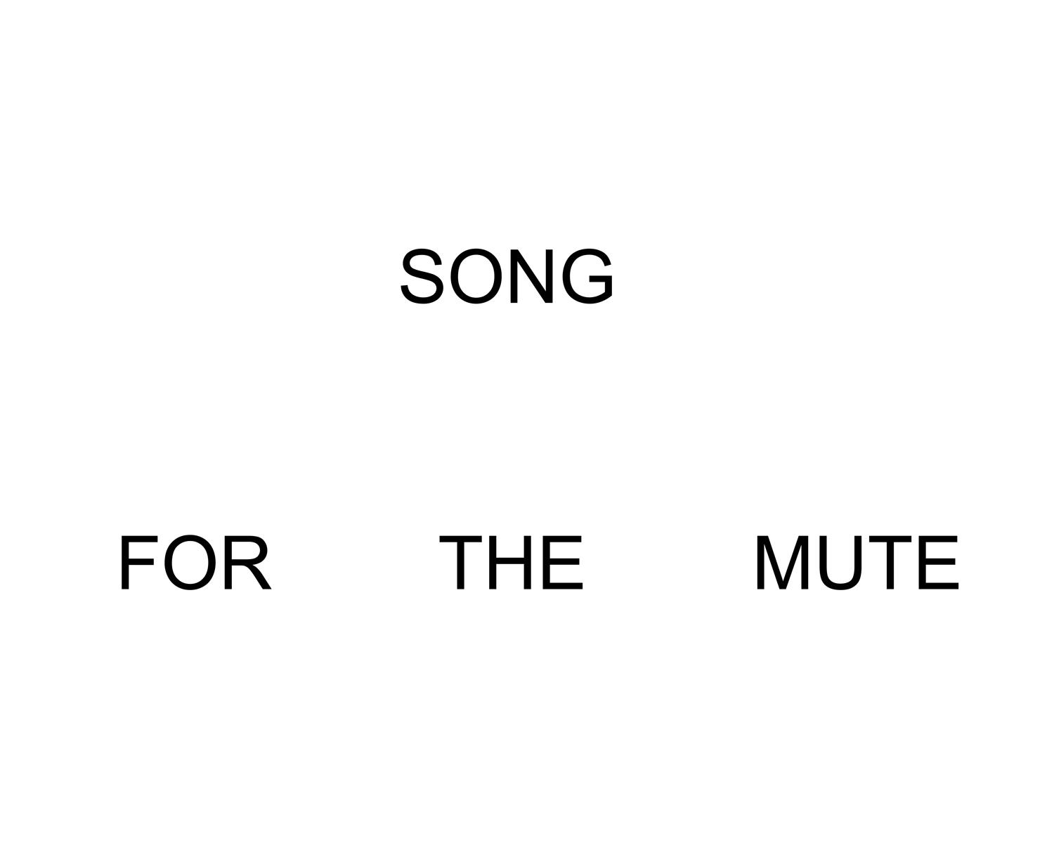 商标文字song for the mute商标注册号 47332748,商标申请人梅尔文.
