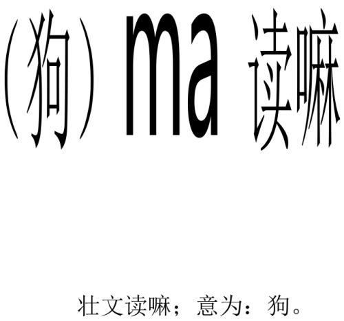 商标文字(狗)ma读嘛商标注册号 55916080,商标申请人张紫晶的商标详情