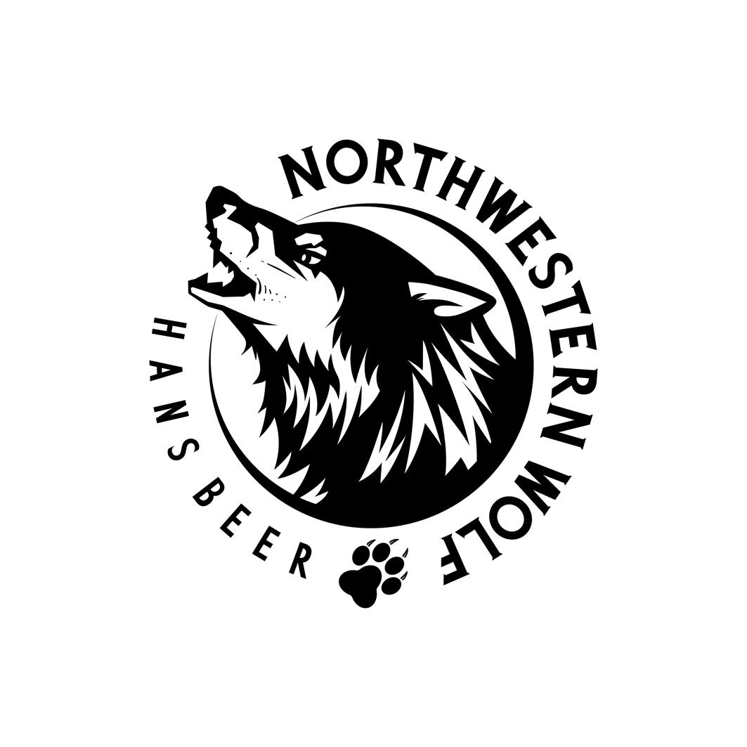 商标文字northwestern wolf hans beer商标注册号 45870