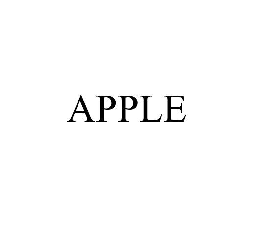 APPLE商标标样