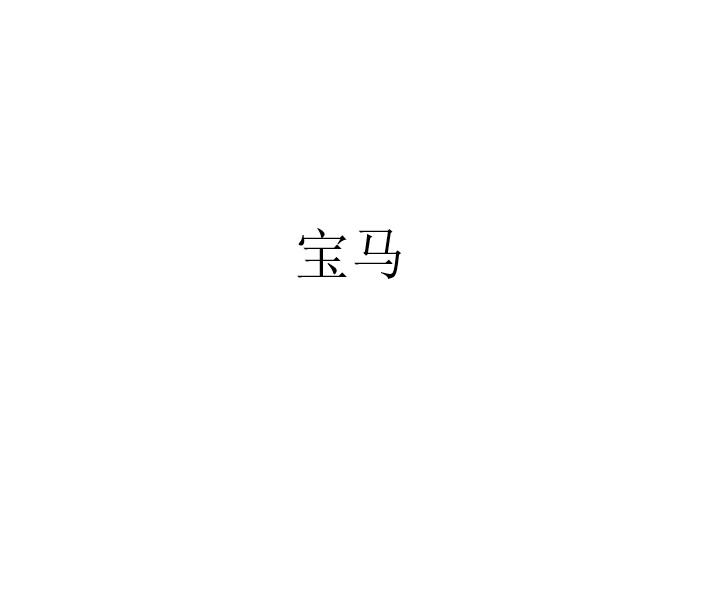 宝马商标标样