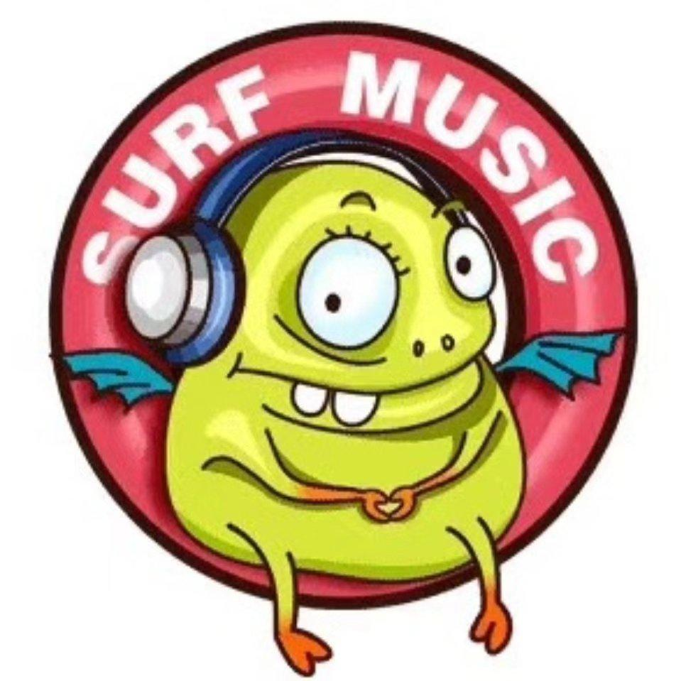 商标文字surf music商标注册号 56059681,商标申请人北京浪花音乐艺术