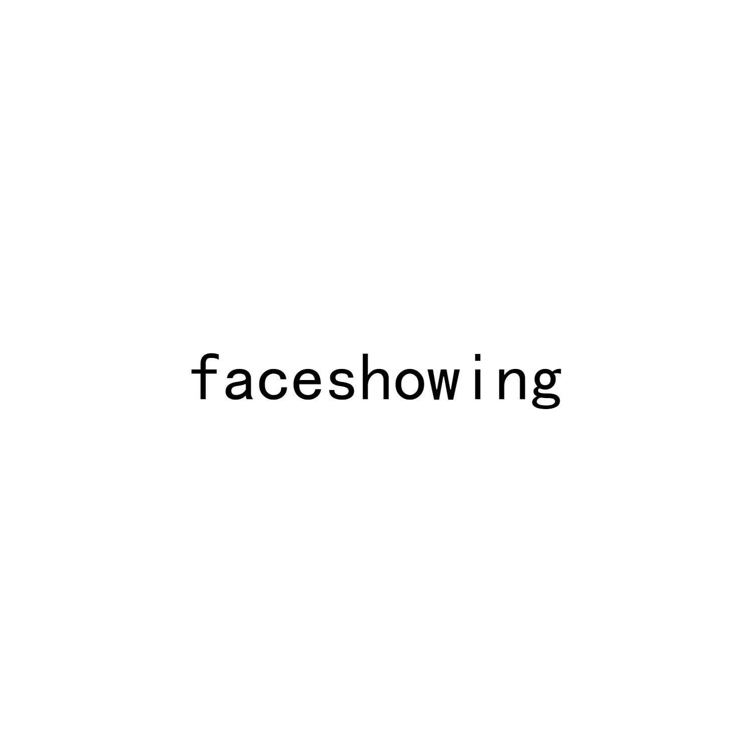 转让商标-FACESHOWING