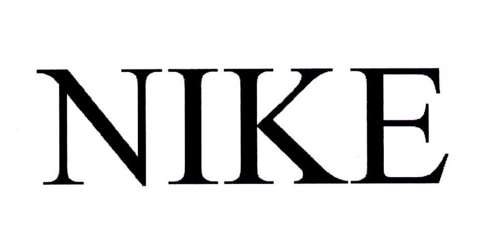 NIKE商标标样
