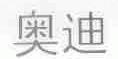 奥迪商标标样