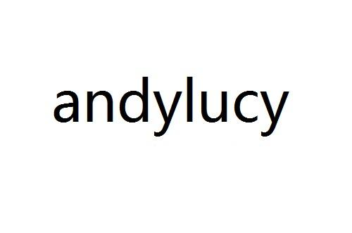商标文字andylucy商标注册号 56021915,商标申请人桑明伟的商标详情