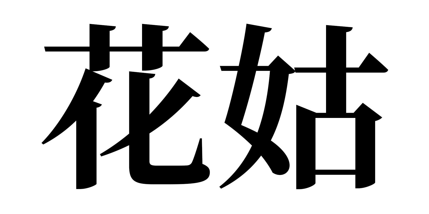 商标文字花姑商标注册号 54025810,商标申请人南京发
