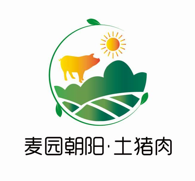 养猪场logo参考图图片