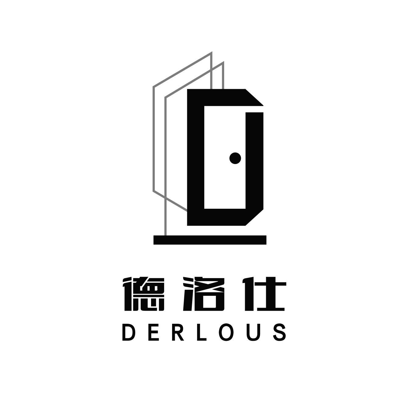 商標文字德洛仕 derlous商標註冊號 49198171,商標申請人上海多輝門窗