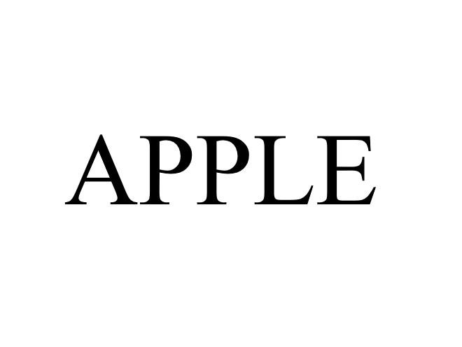 APPLE商标标样