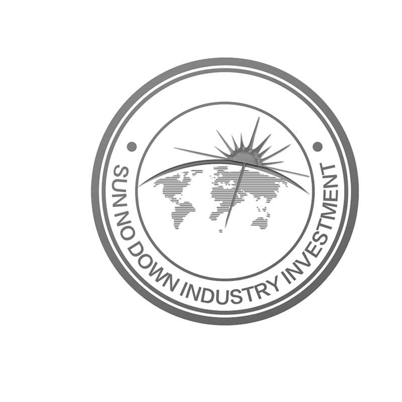 商标文字sun no down industry investment,商标申请人江苏日不落实业