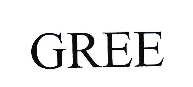 GREE商标标样