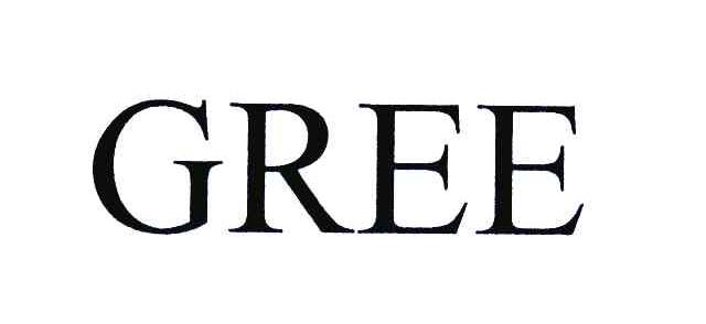 GREE商标标样