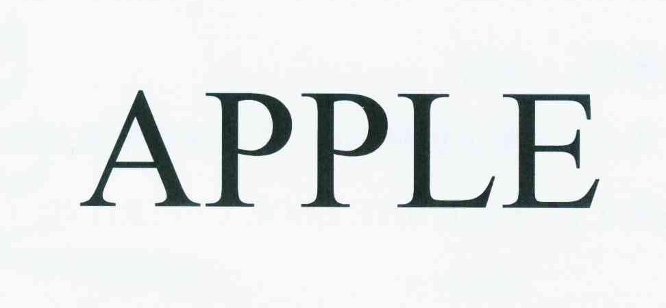 APPLE商标标样
