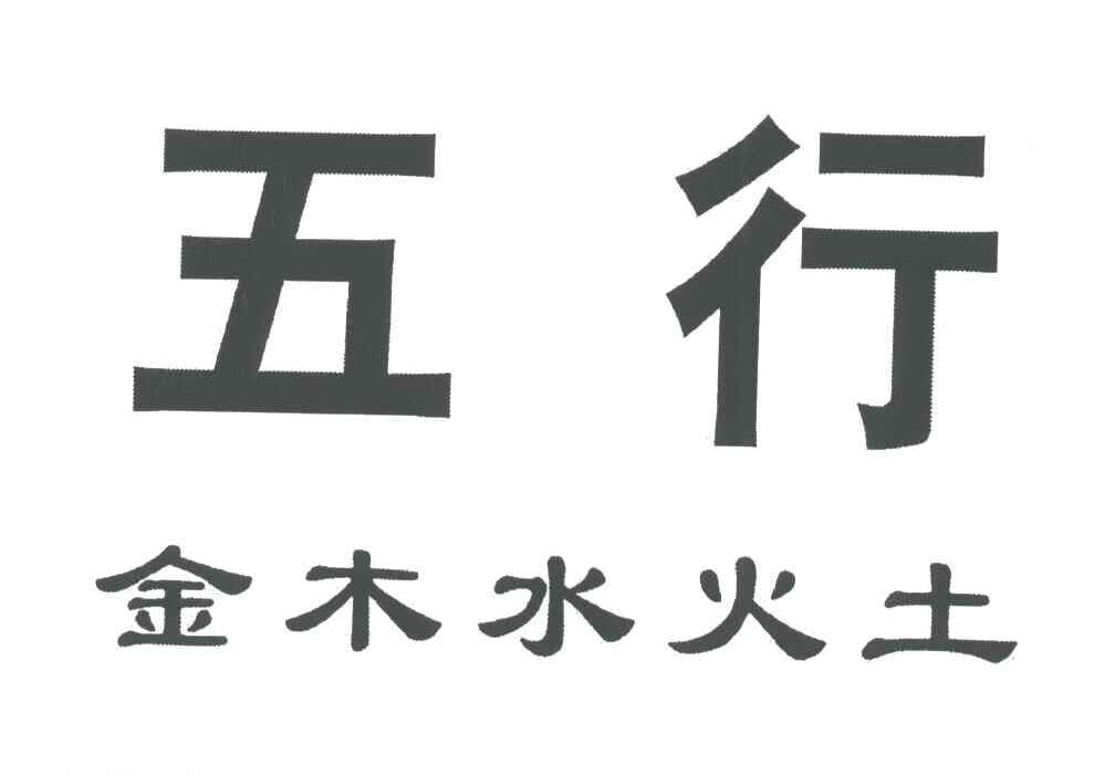 商标文字五行金木水火土商标注册号 3571528,商标申请人周磊的商标