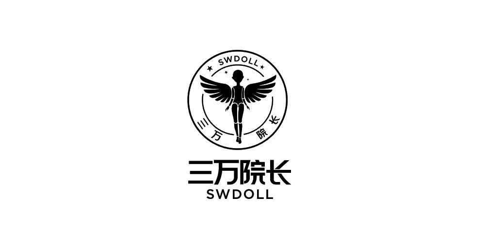 商标文字三万院长 swdoll商标注册号 49717336,商标申请人上海翎志