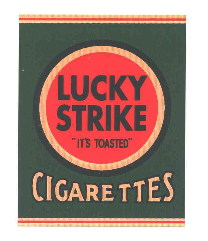 商标文字luckystrike;itstoasted商标注册号 3399627,商标申请人英美