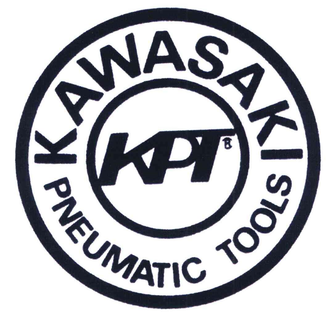 商标文字kawasaki;kpt;pneumatic tools,商标申请人川崎机械株式会社