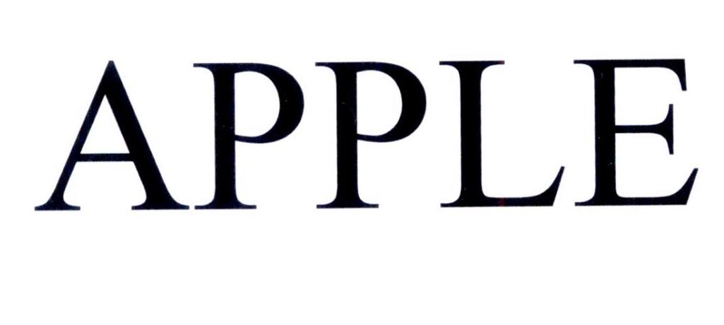 APPLE商标标样
