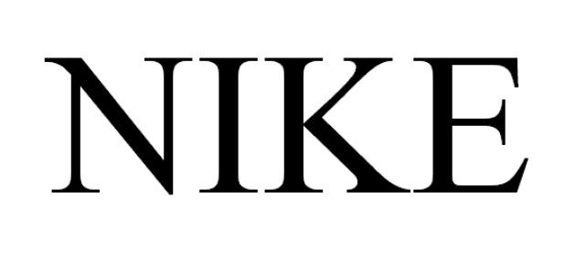 NIKE商标标样