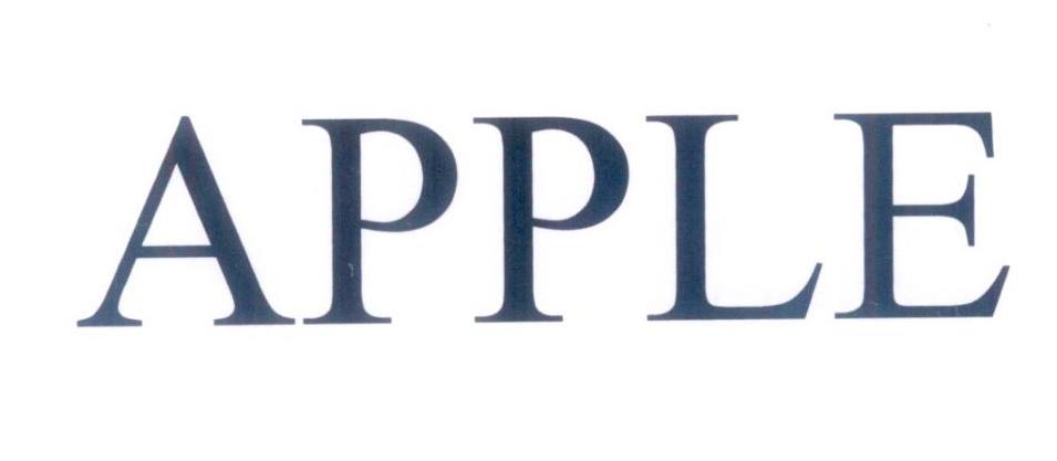 APPLE商标标样