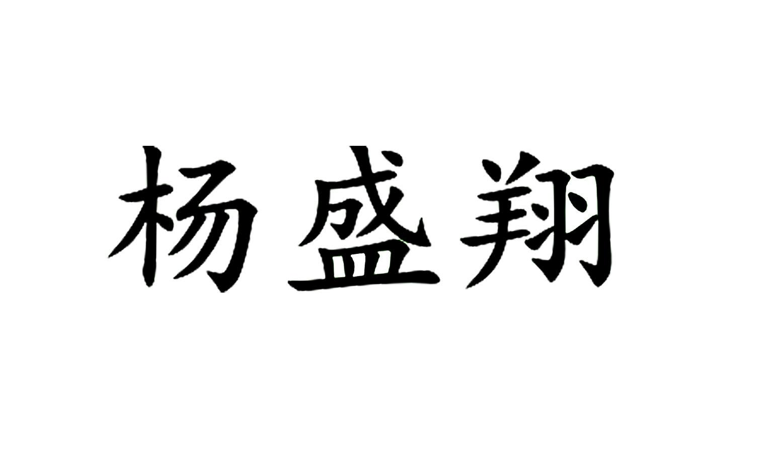 商标文字杨盛翔商标注册号 53205897,商标申请人广州市