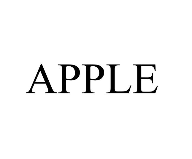 APPLE商标标样