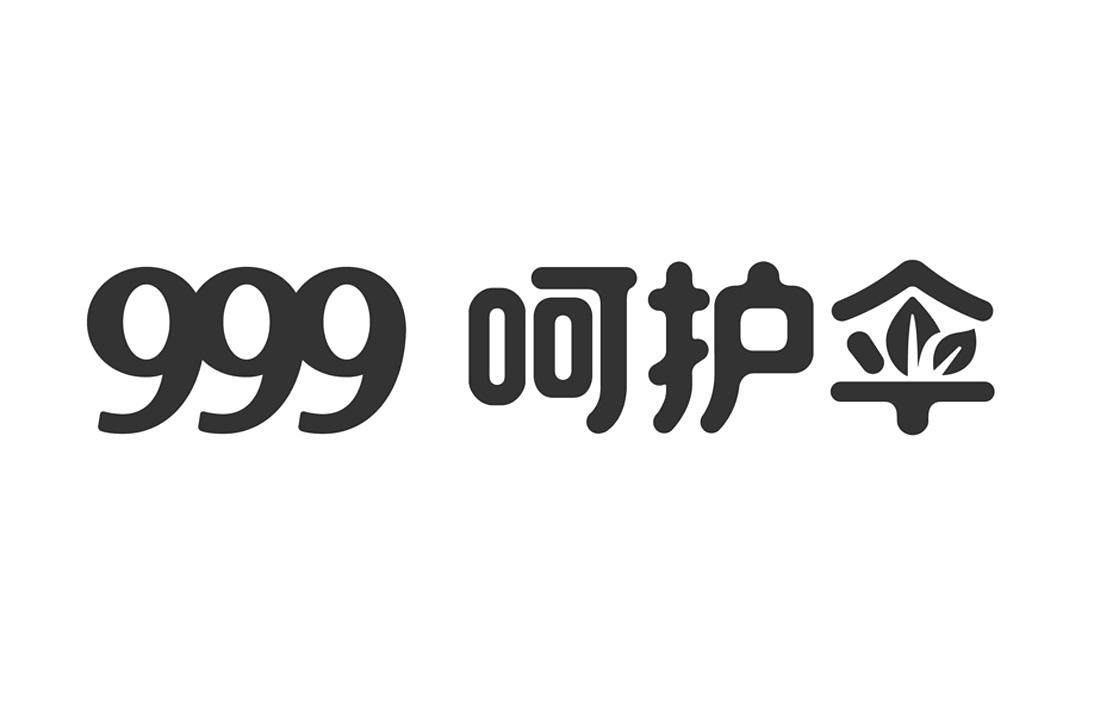 商标文字999呵护伞商标注册号 17651025,商标申请人华润三九医药股份