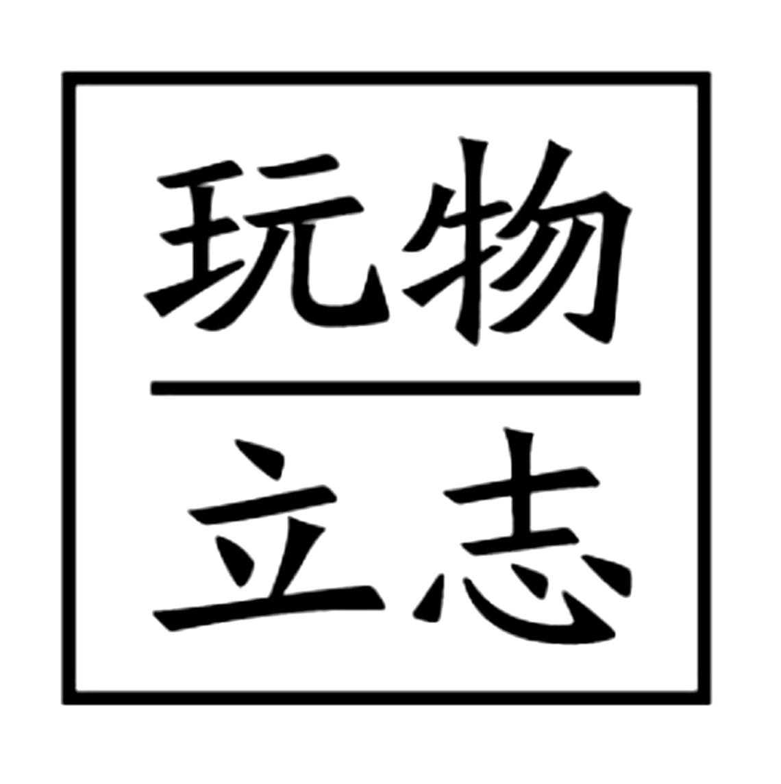 商标文字玩物立志商标注册号 30600111,商标申请人广西古方药业有限