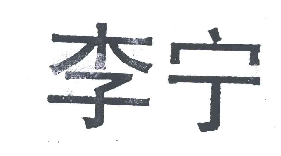 李宁商标标样