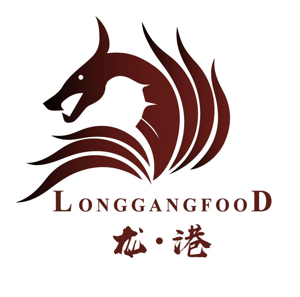 商标文字龙·港  longgangfood商标注册号 47855663,商标申请人杭州