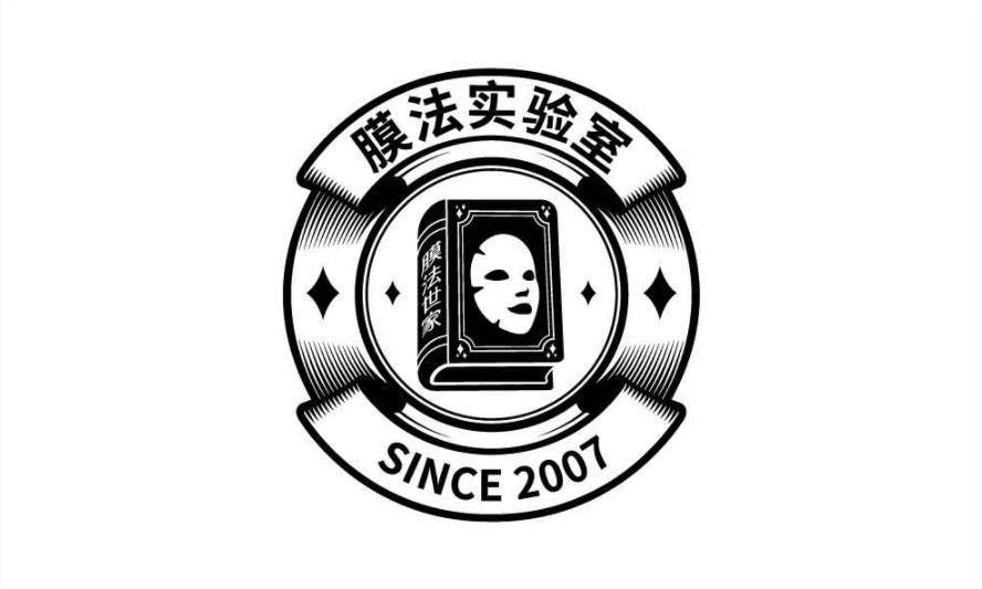 膜法世家logo字体图片