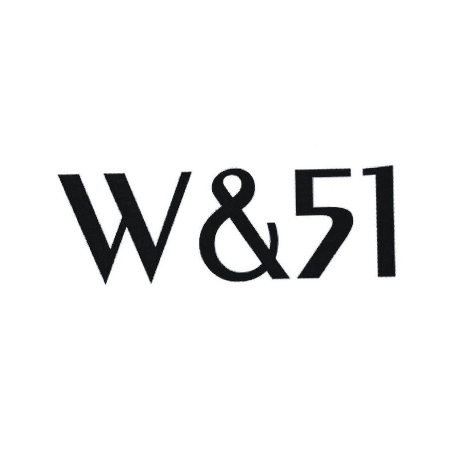 商标文字w&51商标注册号 53837319,商标申请人广州韩尚她他贸易